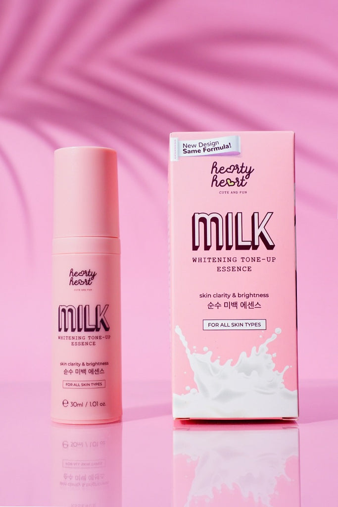 Hearty Heart Milk Whitening Tone-up Essence