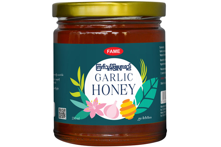 Garlic Honey(ကြက်သွန်ဖြူပျားရည်)