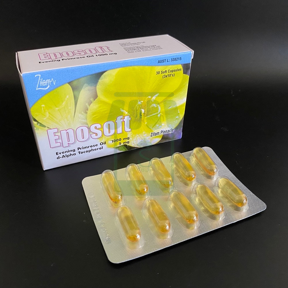 Eposoft Evening Primrose Oil 1000mg