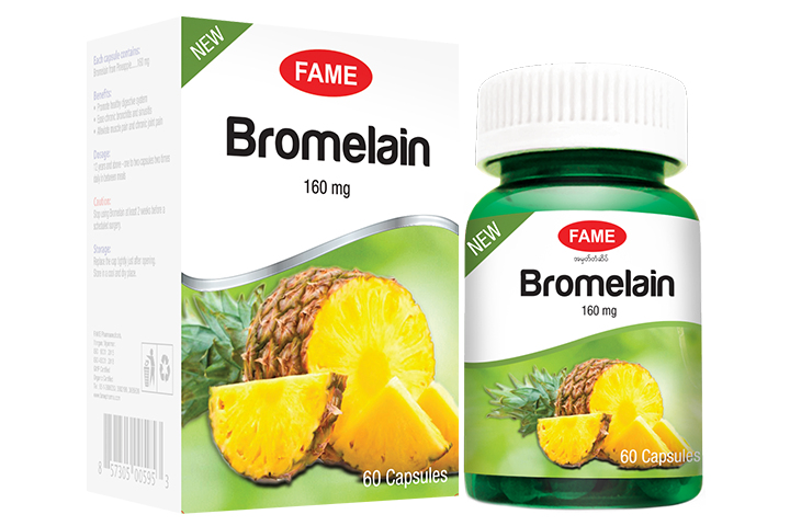 Bromelain(နာနတ်သီးဆေး)