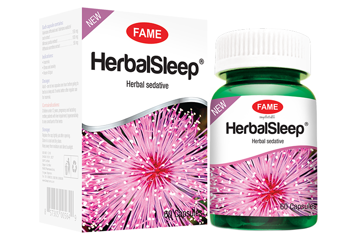 HerbalSleep®(သဘာဝအိပ်ဆေး)