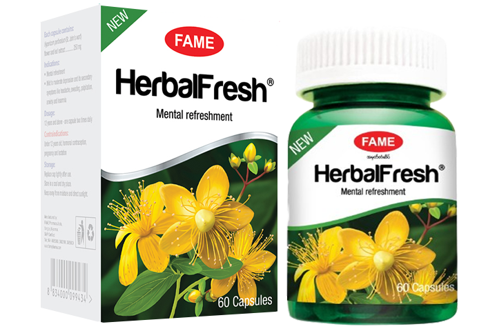 HerbalFresh®(စိတ်မြှင့်ဆေး)