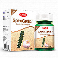 SpiruGarlic® (အဆီကျရေညှိဆေး)