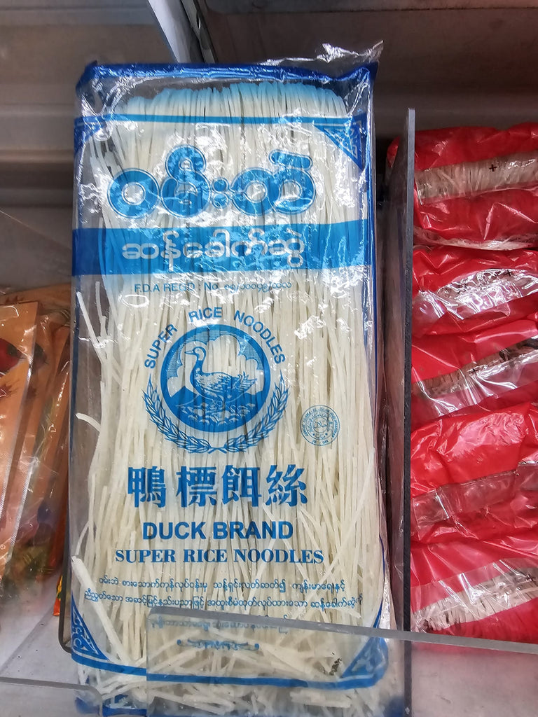 Duck Brand Shan Rice Noodle (ဝမ်းဘဲ ဆန်ခေါက်ဆွဲ)