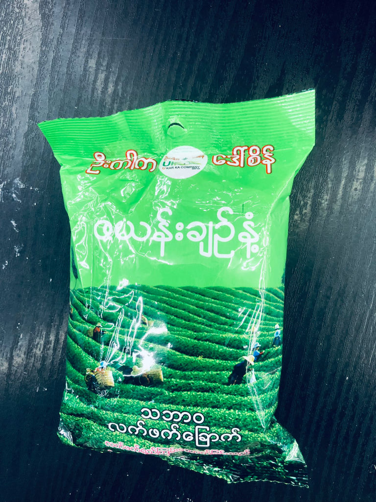 ဉီးကာက ဇယန်းချဉ်နံ့ သဘာဝလက်ဖက်ခြောက် 80g
