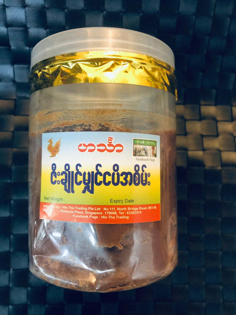 ဟင်္သာဇီးချိုင်မျှင်ငပိအစိမ်း