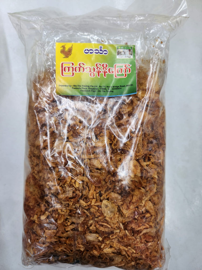 Hin Tha ကြက်သွန်နီကြော် အထုပ်သေး(400 Gram) Fried Onion