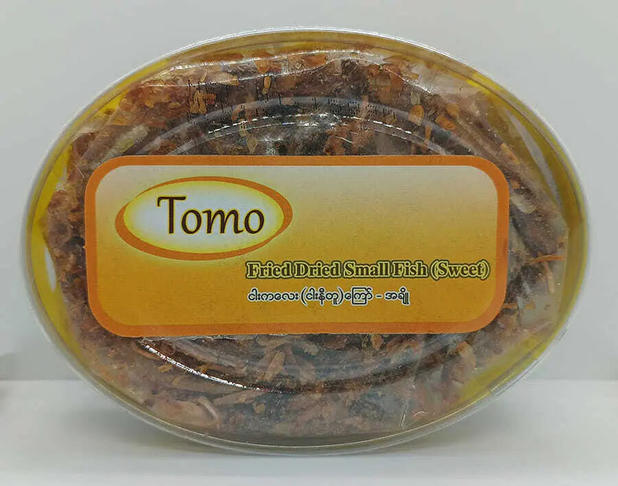 Tomo Fried Dried Small Fish(ငါးကလေးငါးတူနီကြော်အချို)