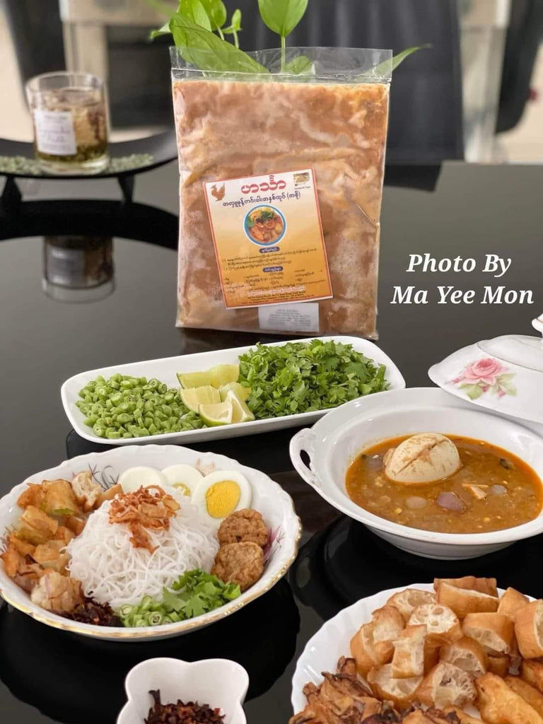 Frozen HinTha A Hluu Mohin ga Soup Paste